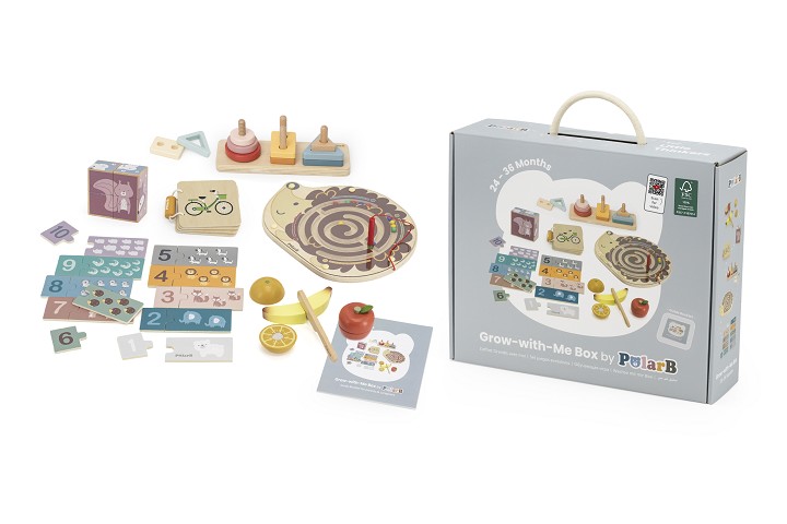 PolarB® Grow-with-Me Play & Learn Box – Little Thinkers